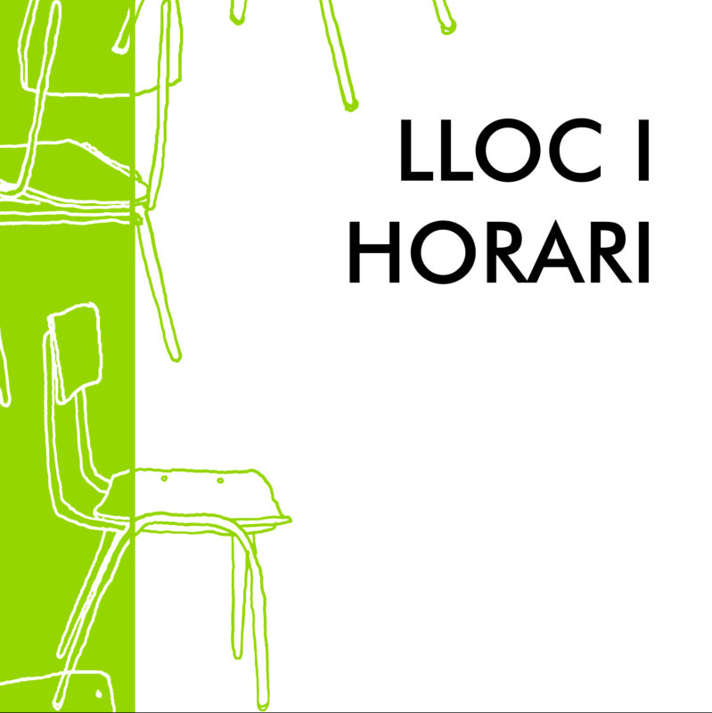 1 1 LLOC I HORARI