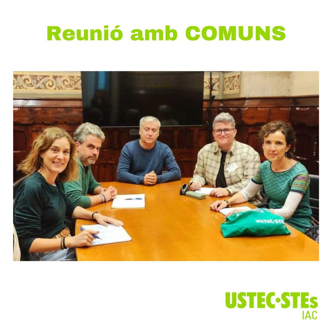 Reunió amb COMUNS